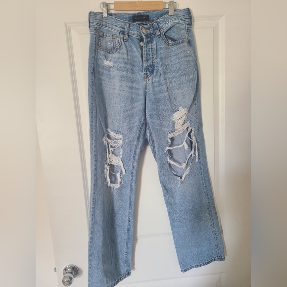 Aeropostale high rise 90s baggy jeans - Picture 3 of 8